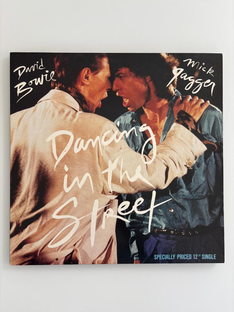 12" David Bowie & Mick Jagger Dancing In The Street 1985, Enlèvement ou Envoi, Comme neuf, 12 pouces