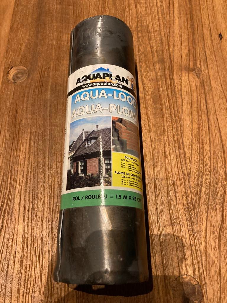 Nieuwe rol bouwlood van aquaplan, Enlèvement