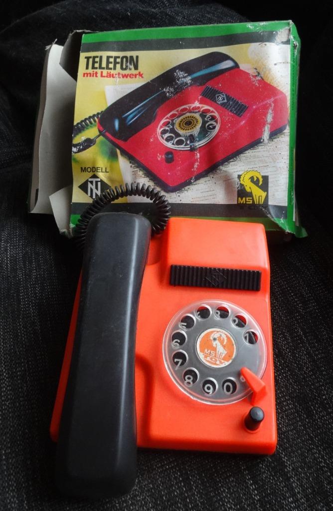 retro oranje telefoon, Ophalen of Verzenden