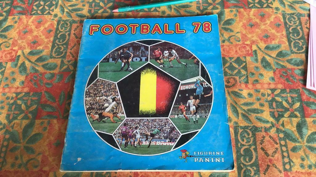 Panini football 78(w3), Enlèvement ou Envoi, Utilisé, Panini, Album d'images