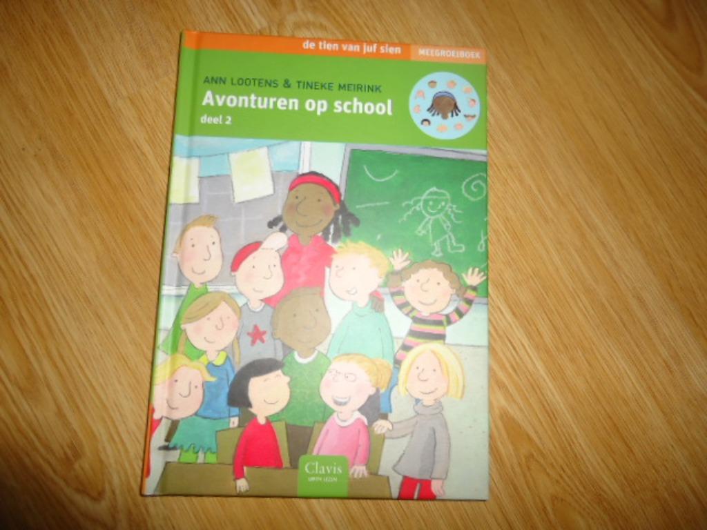 meegroeiboek: avonturen op school deel 2, Boeken, Ophalen of Verzenden, Zo goed als nieuw, Fictie algemeen