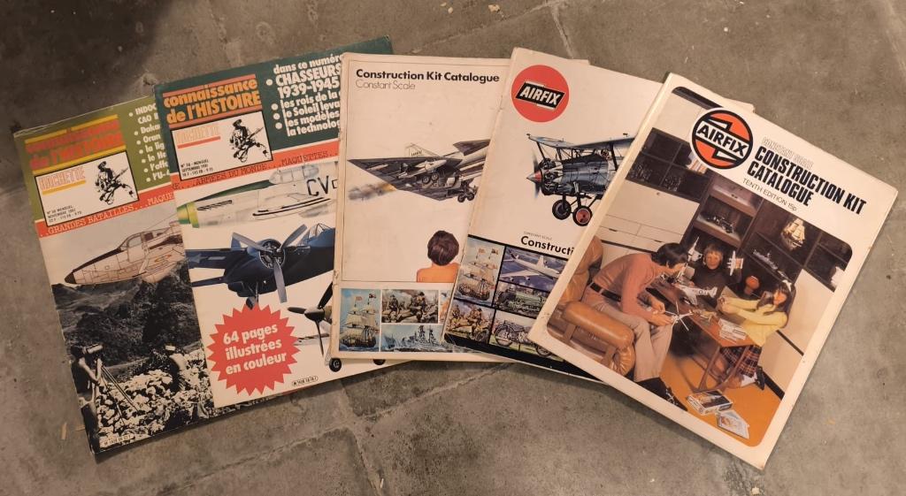Magazine livres Guerre/ aviation/ vintage 40€ le lot, Enlèvement