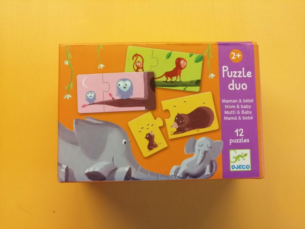 Puzzel Djeco duo, Enlèvement, Moins de 10 pièces, Comme neuf