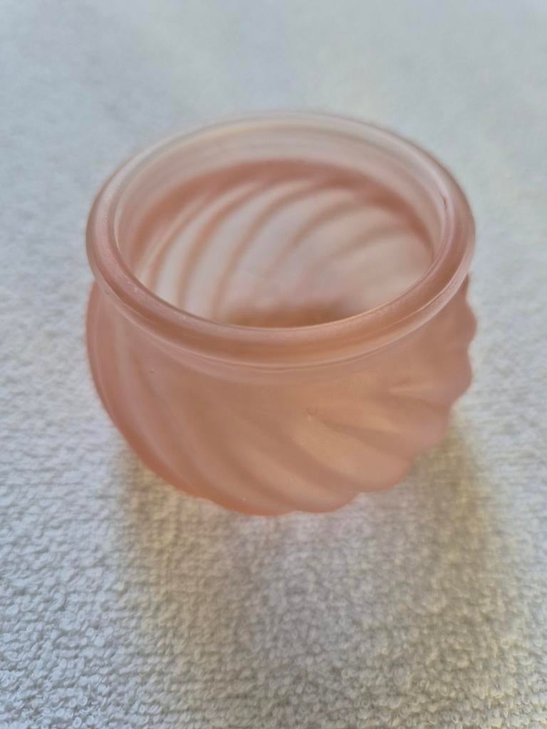Bocal en verre rose, Enlèvement ou Envoi