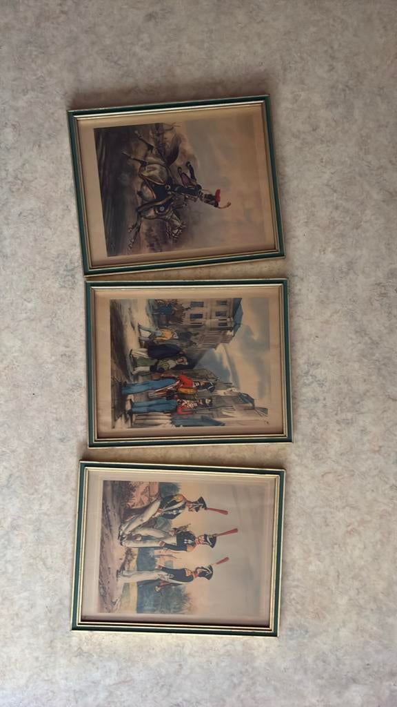 3 kaders, Antiek en Kunst, Ophalen