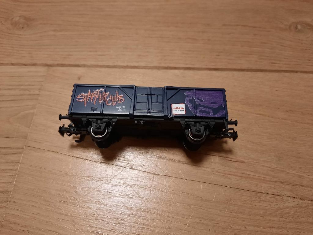 Marklin 48616 - wagon tombereau chargé de charbon SNCB, Enlèvement ou Envoi, Courant alternatif, Wagon, Comme neuf