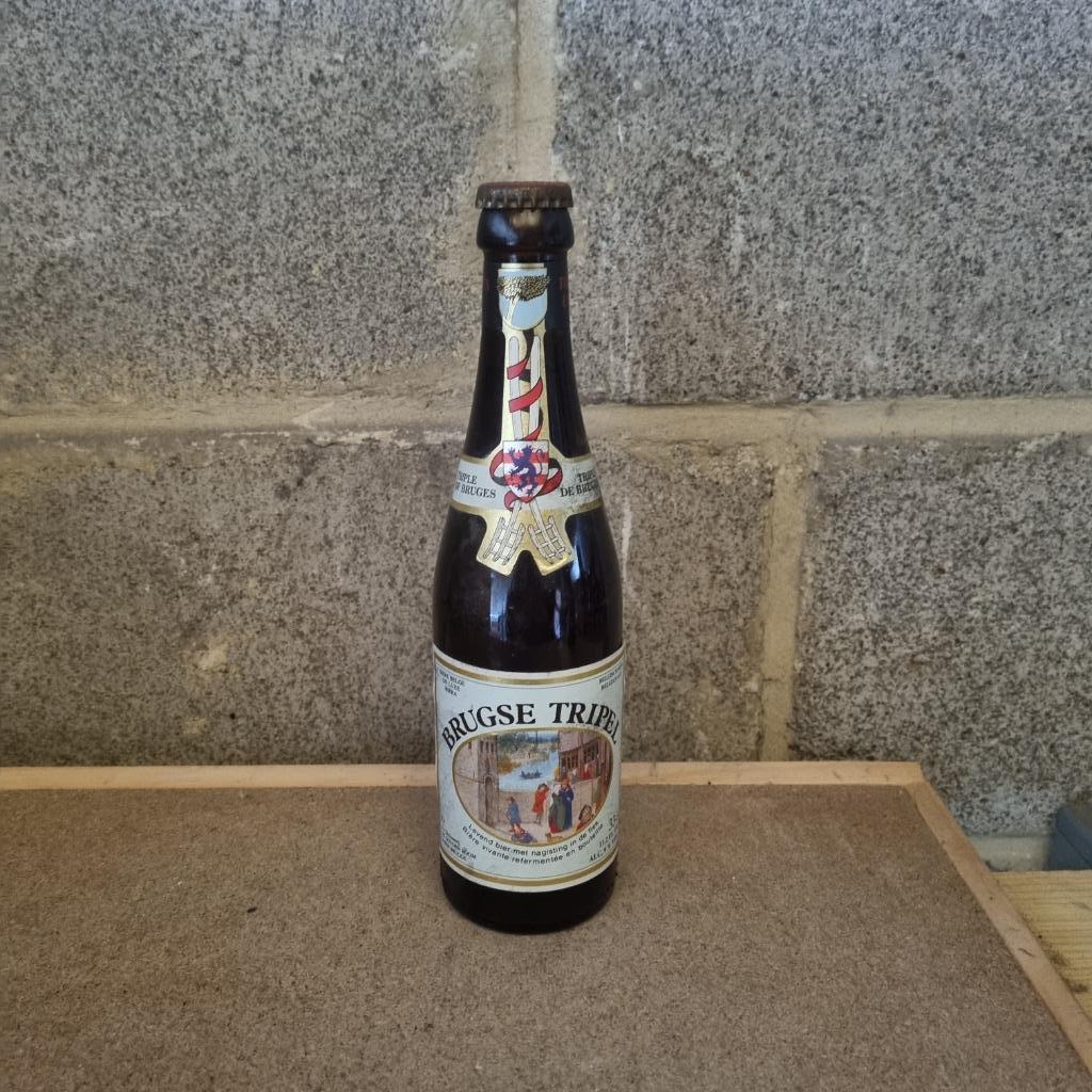 Bouteille de bière Brugse Tripel (modèle 2), Verzamelen, Ophalen of Verzenden, Gebruikt, Flesje(s), Overige merken