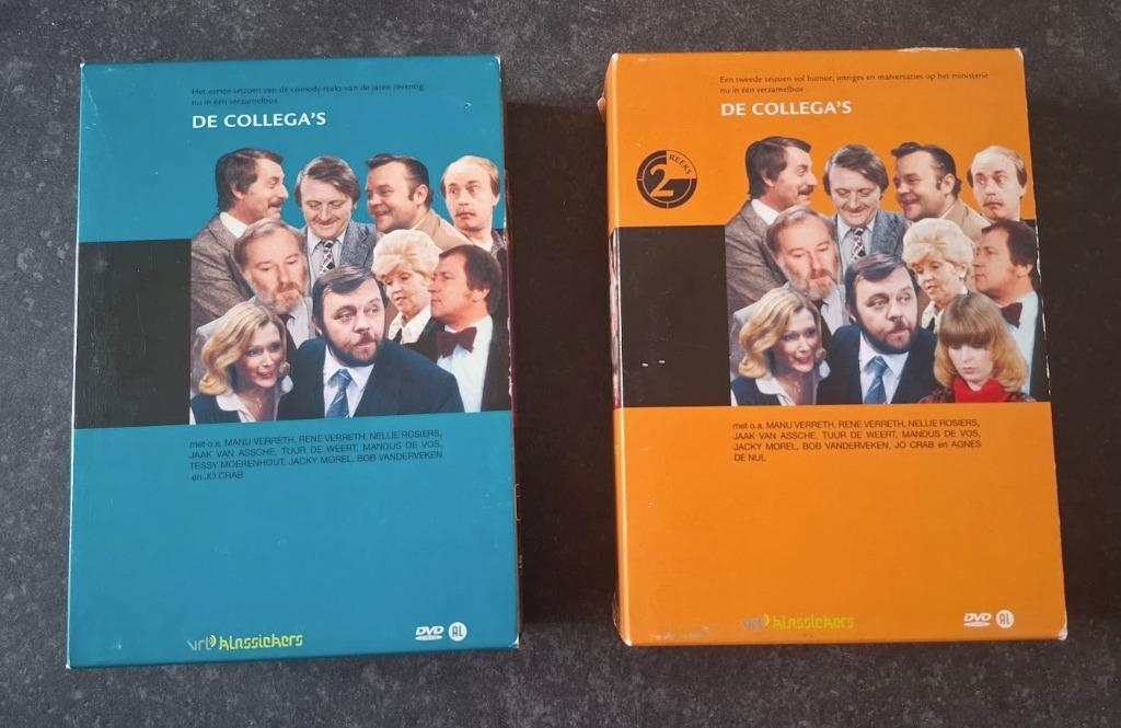 De collega’s reeks 1 en reeks 2, Cd's en Dvd's, Dvd's | Tv en Series, Ophalen of Verzenden, Gebruikt