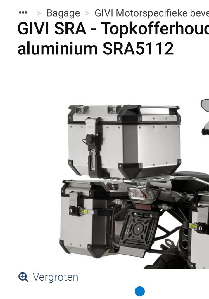 Givi montageplaat topkoffer voor BMW 1200/1250GS/GSA, Ophalen, BMW