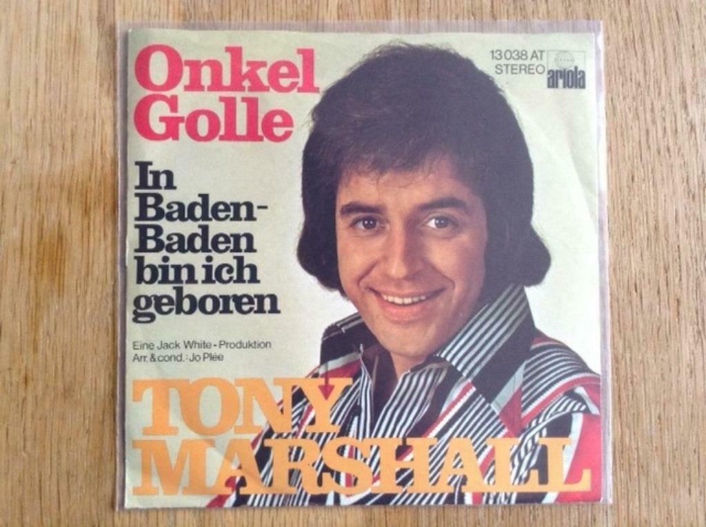 single tony marshall, Ophalen of Verzenden, 7 inch, Pop, Single