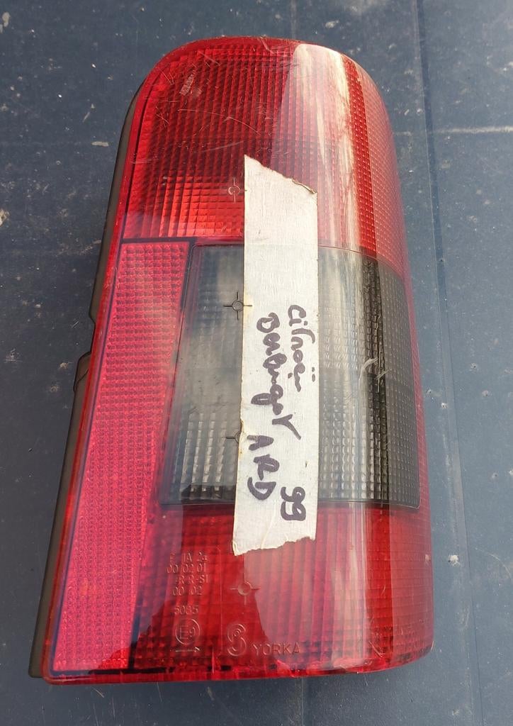 Rechter achterlicht Citroën Berlingo 1999 Phase 1, Auto-onderdelen, Verlichting, Citroën, Gebruikt, Ophalen of Verzenden