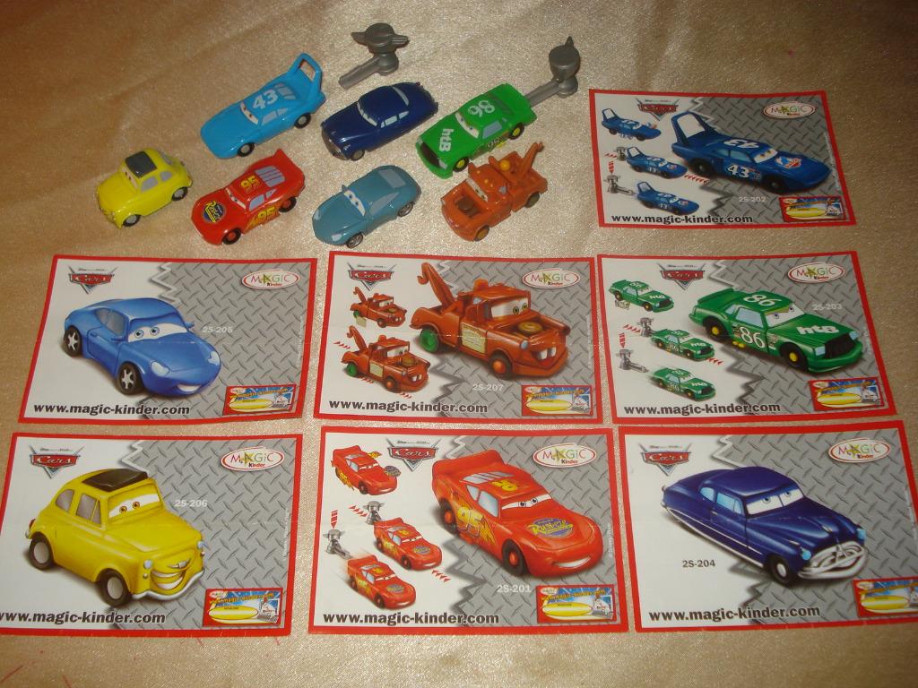 KINDER Ancienne Série Complète Cars 2006 Ferrero, Enlèvement ou Envoi, Comme neuf, Autres types