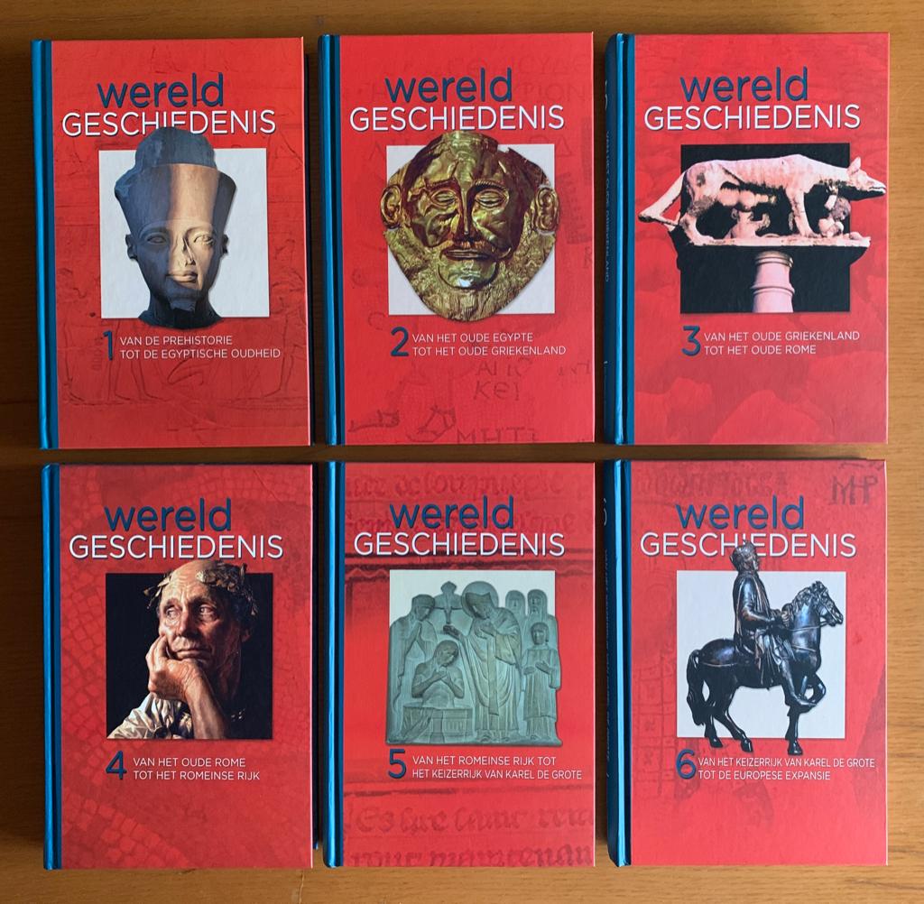6-delige boekenreeks Wereldgeschiedenis, Boeken, Ophalen of Verzenden, Zo goed als nieuw