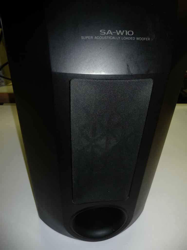 sony active super woofer SA-W10, Moins de 60 watts, Subwoofer, Enlèvement, Utilisé