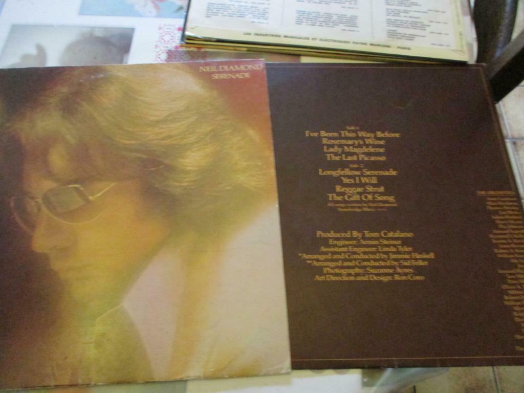 DISQUE VINYL 33 TOURS. NEIL DIAMOND "SERENADE"., Enlèvement ou Envoi