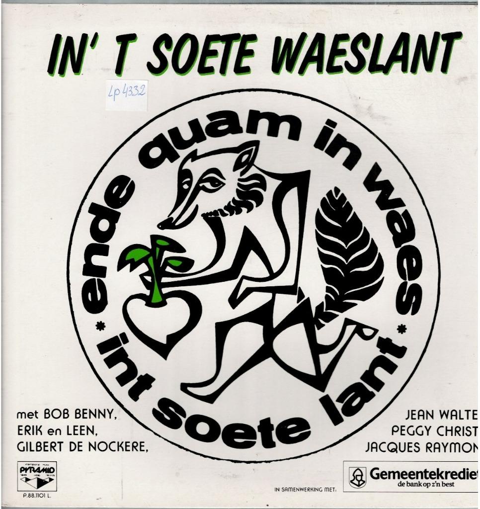 Vinyl, LP    -   In 'T Soete Waeslant, Cd's en Dvd's, Vinyl | Overige Vinyl, Ophalen, Overige formaten