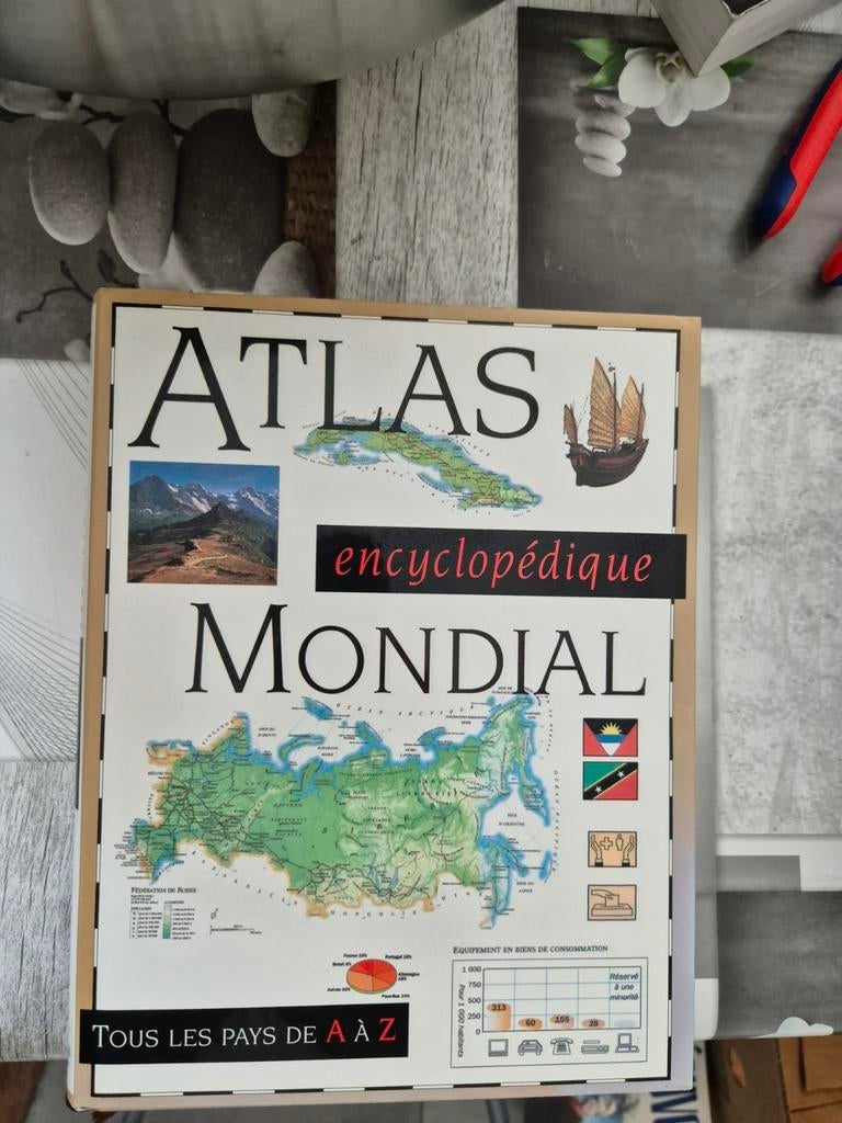 A vendre Atlas Mondial, Enlèvement, Comme neuf, Monde