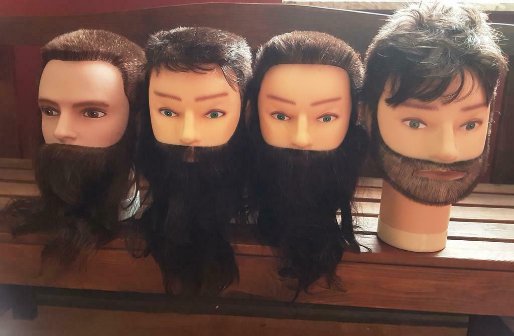 Tête barbe à coiffer Sibel, Envoi, Utilisé