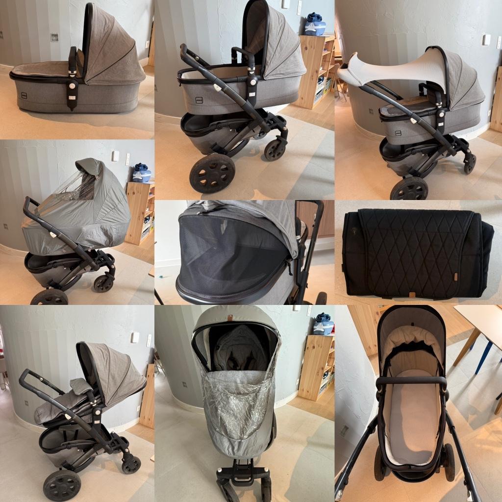 Kinderwagen Joolz Geo 2 sup. grey incl. veel acc NP 1700€, Gebruikt, Combiwagen, Verstelbare duwstang, Ophalen
