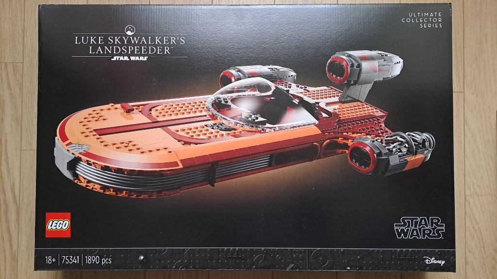 Lego 75341 - Star Wars UCS Luke Skywalker's Landspeeder, Ophalen of Verzenden, Nieuw, Complete set, Lego