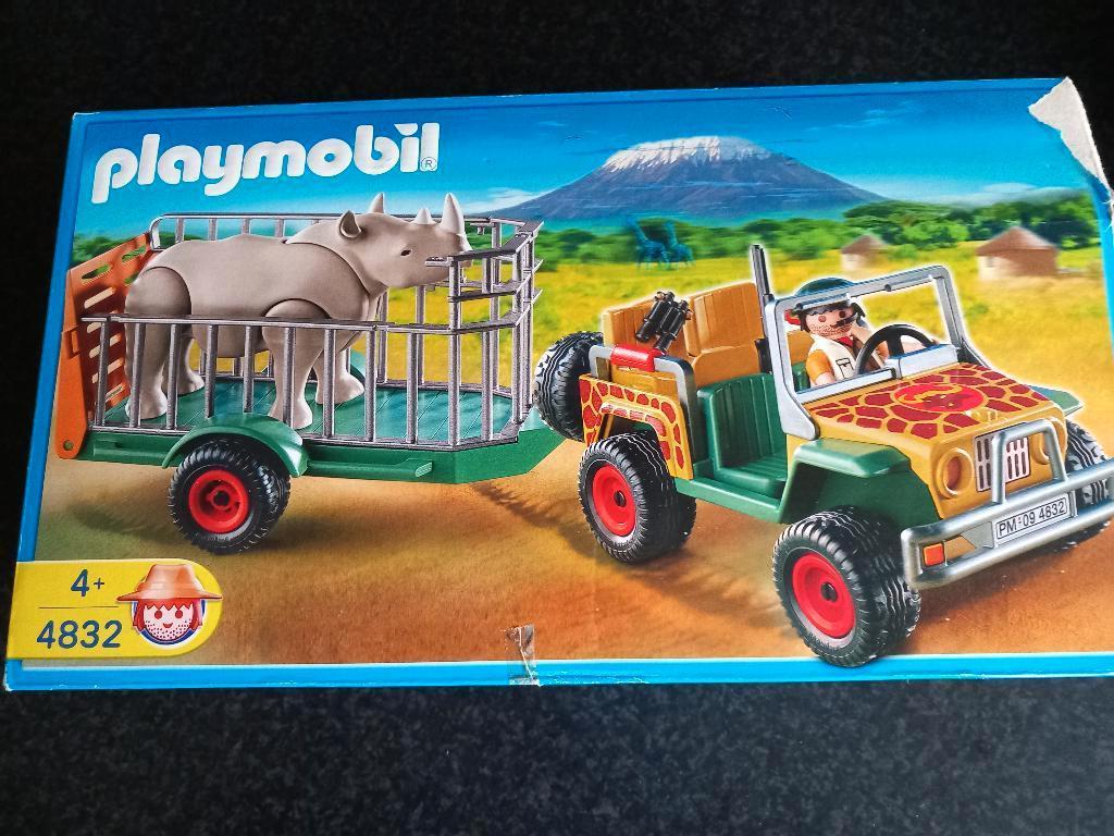 Playmobil Safari terreinwagen, Kinderen en Baby's, Speelgoed | Playmobil, Ophalen of Verzenden, Zo goed als nieuw