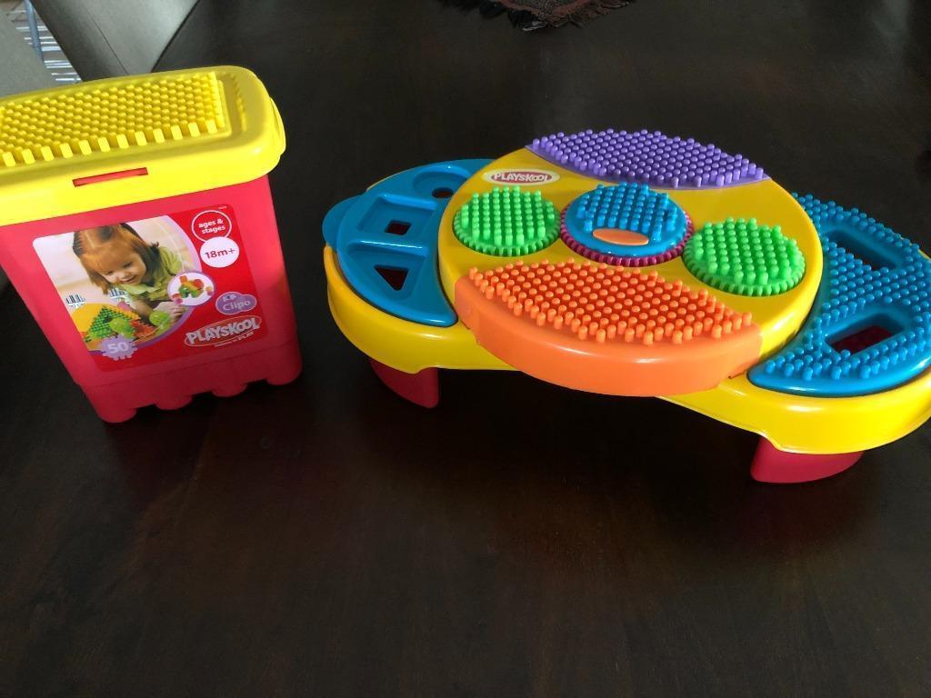 Playskool clipo tafeltje + extra clipo's in box, Enfants & Bébés, Enlèvement