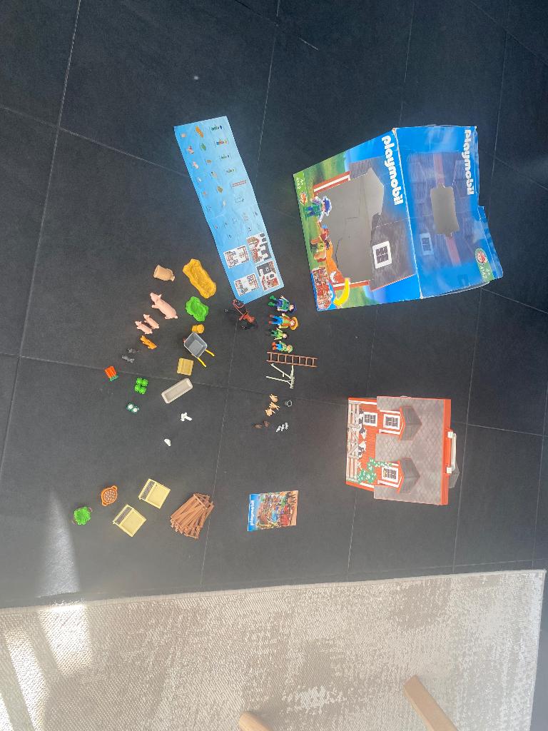 Playmobil 4142 Meeneem Boerderij Country, Ophalen, Zo goed als nieuw, Complete set