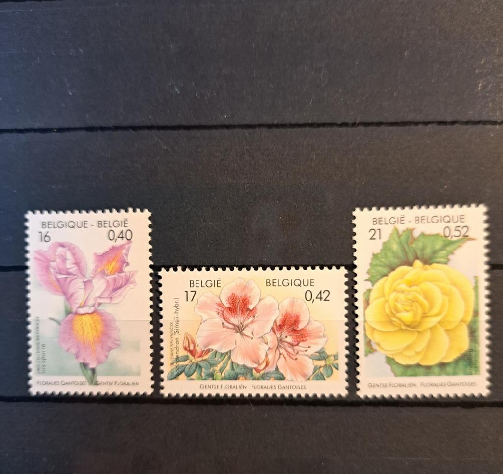 België OBP 2903-2905 ** 2000, Postzegels en Munten, Ophalen of Verzenden, Postfris, Postfris