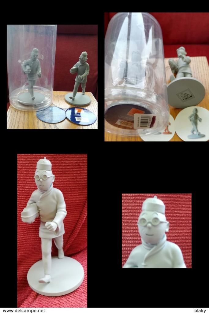 TINTIN LOTUS BLEU - Kuifje LOTUS BLAUW --- 12 cm, Verzamelen, Stripfiguren, Verzenden, Kuifje, Nieuw, Beeldje of Figuurtje