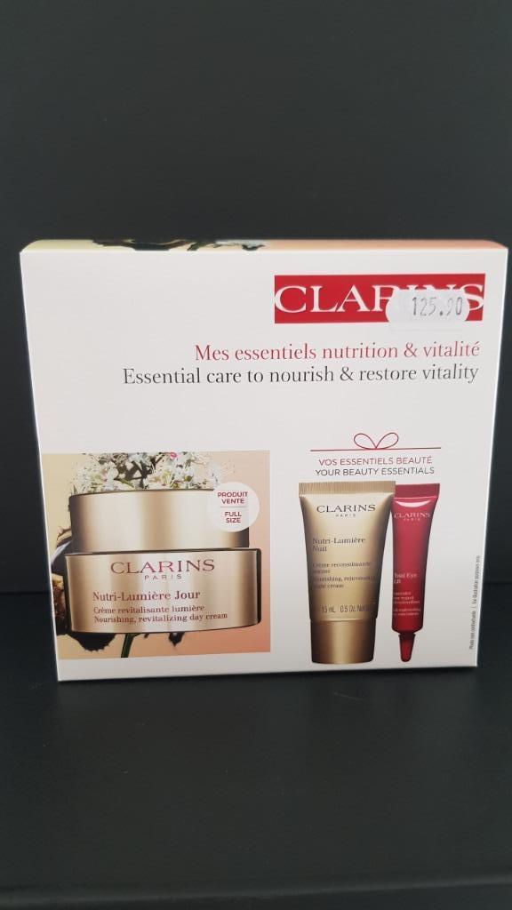 CLARINS  - 40 %, Enlèvement ou Envoi, Neuf, Tout le visage, Soins