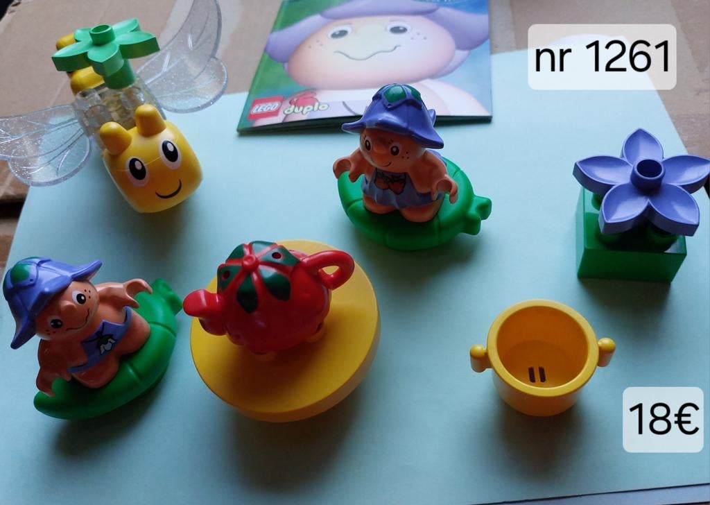 Lego duplo: De picknick set nr 1261 uit 1999, Kinderen en Baby's, Speelgoed | Duplo en Lego, Ophalen of Verzenden, Zo goed als nieuw