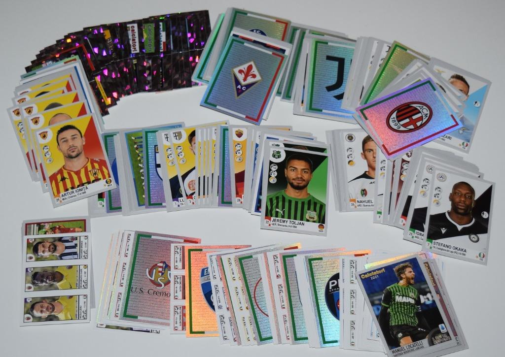 Panini / Calciatori 2021 Italia / lot 324 stickers, Verzenden, Nieuw, Poster, Plaatje of Sticker