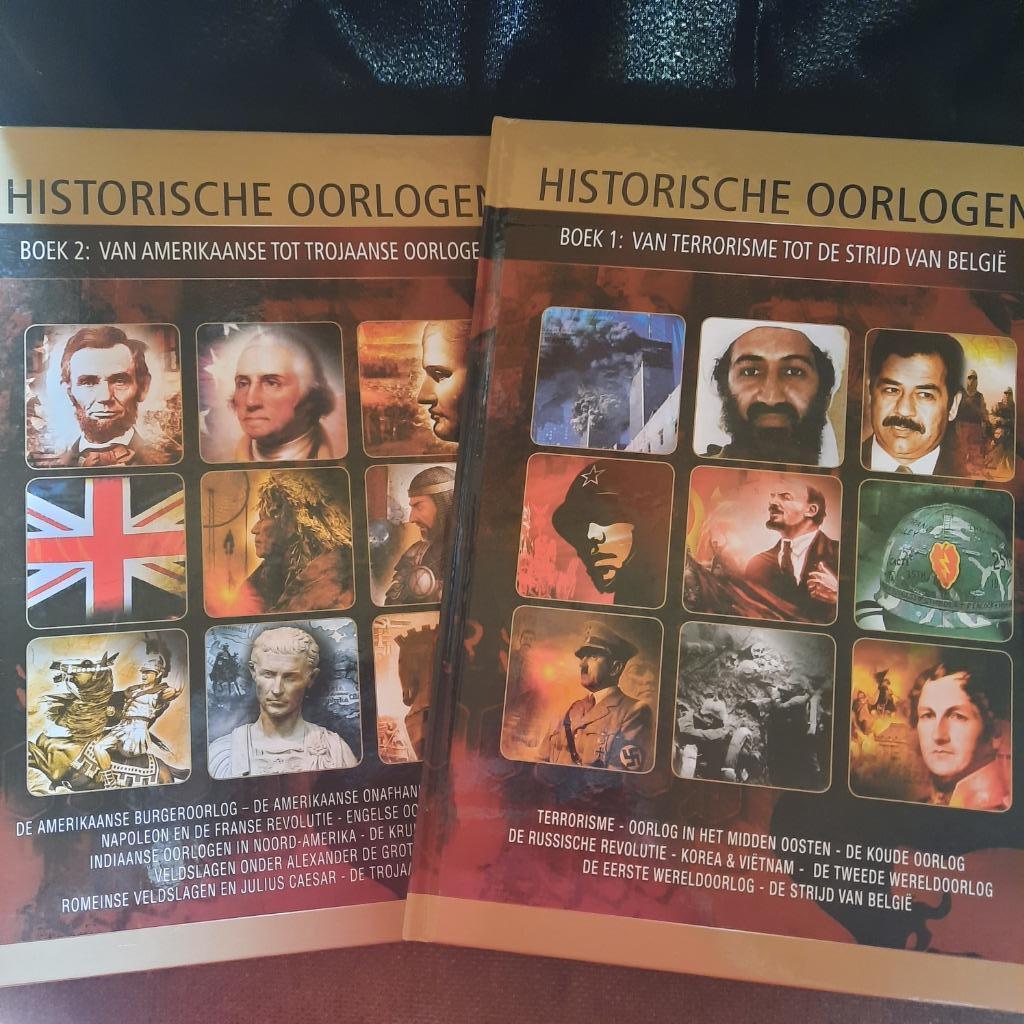 HISTORISCHE OORLOGEN - HET LAATSTE NIEUWS - 2 boeken samen, Enlèvement ou Envoi, Deuxième Guerre mondiale