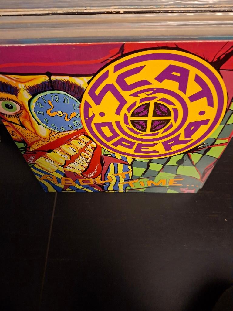 lp - scat opera - about time - bak 2, Ophalen of Verzenden, Zo goed als nieuw