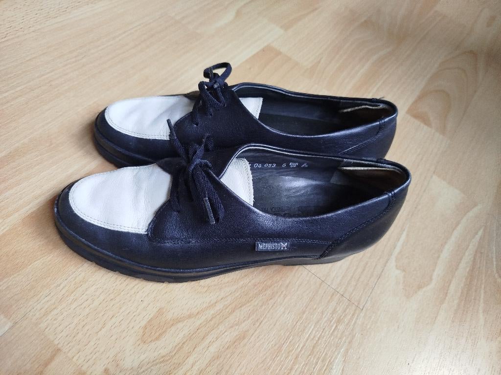 Chaussures Mephisto, taille 38,5, en cuir, en très bon état, Mephisto, Enlèvement ou Envoi, Comme neuf, Autres types