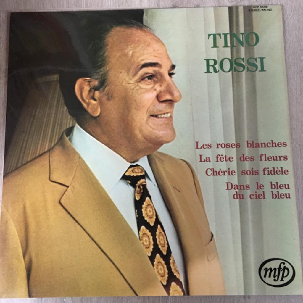 Tino Rossi ‎– Les Roses Blanches - Lp Als nieuw, Cd's en Dvd's, Vinyl | Pop, Zo goed als nieuw, 12 inch, Ophalen of Verzenden