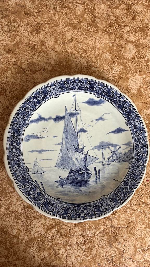 Sierbord delft, Ophalen