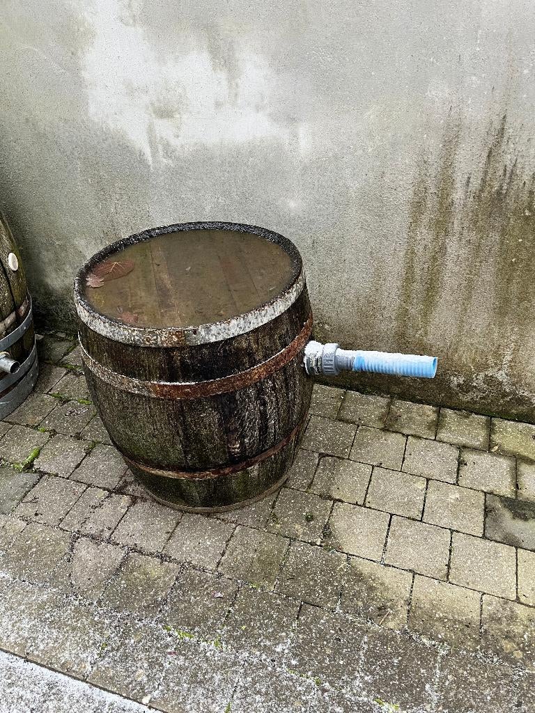 klein eiken vat - ton, Ophalen