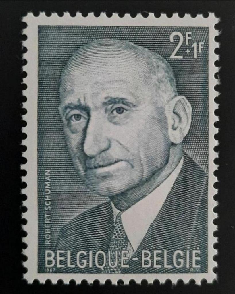 België: OBP 1419 ** Robert Schuman 1967., Postzegels en Munten, Postzegels | Europa | België, Frankeerzegel, Ophalen of Verzenden