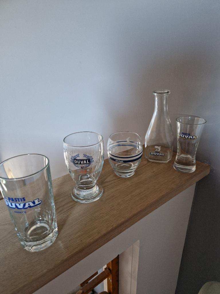 Ensemble Pastis Duval, Ophalen of Verzenden, Gebruikt, Overige typen