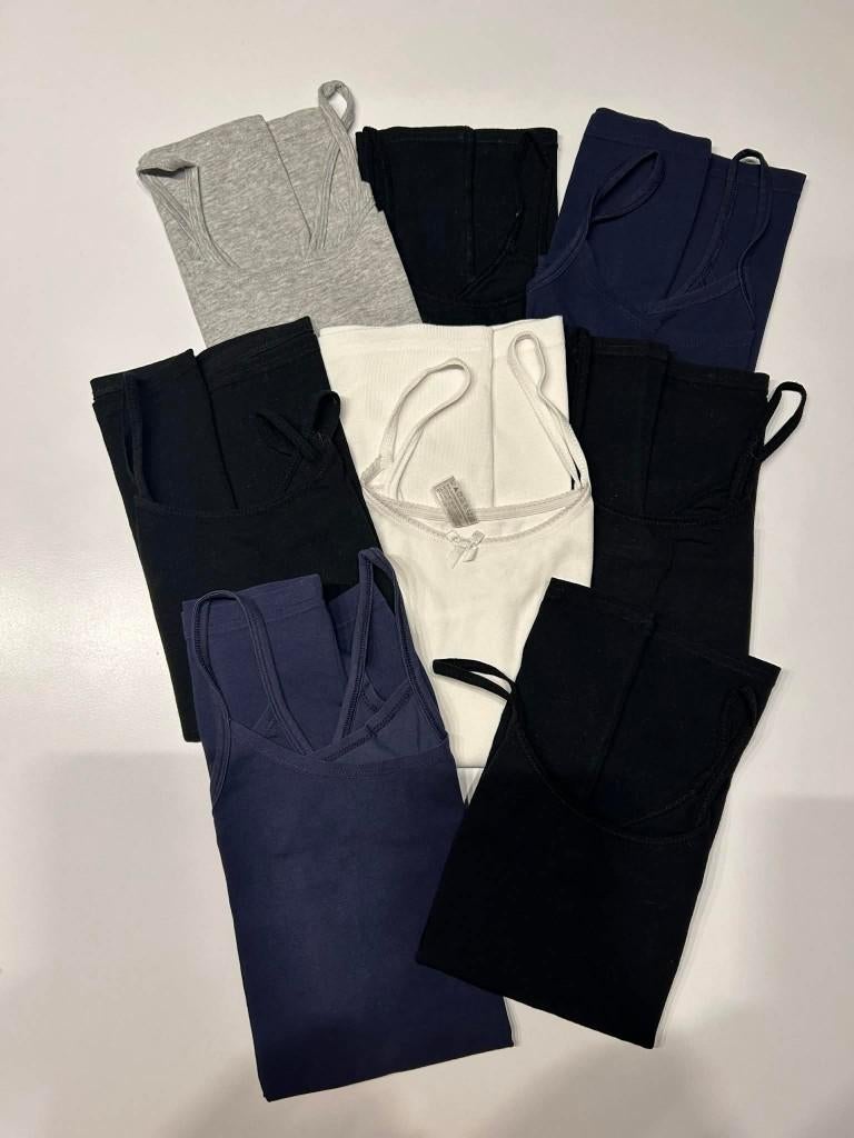 set topjes, Kinderen en Baby's, Kinderkleding | Maat 158, Meisje, Ophalen of Verzenden, Zo goed als nieuw, Setje