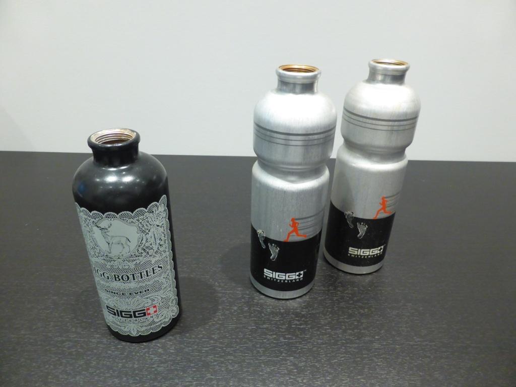 Bouteille d'eau Sigg, bouteille (3 pièces), Sports & Fitness, Enlèvement ou Envoi, Neuf