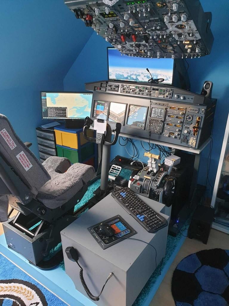 Home Cockpit B737, Consoles de jeu & Jeux vidéo, Virtual Reality, Enlèvement, Comme neuf, Autres types, PC