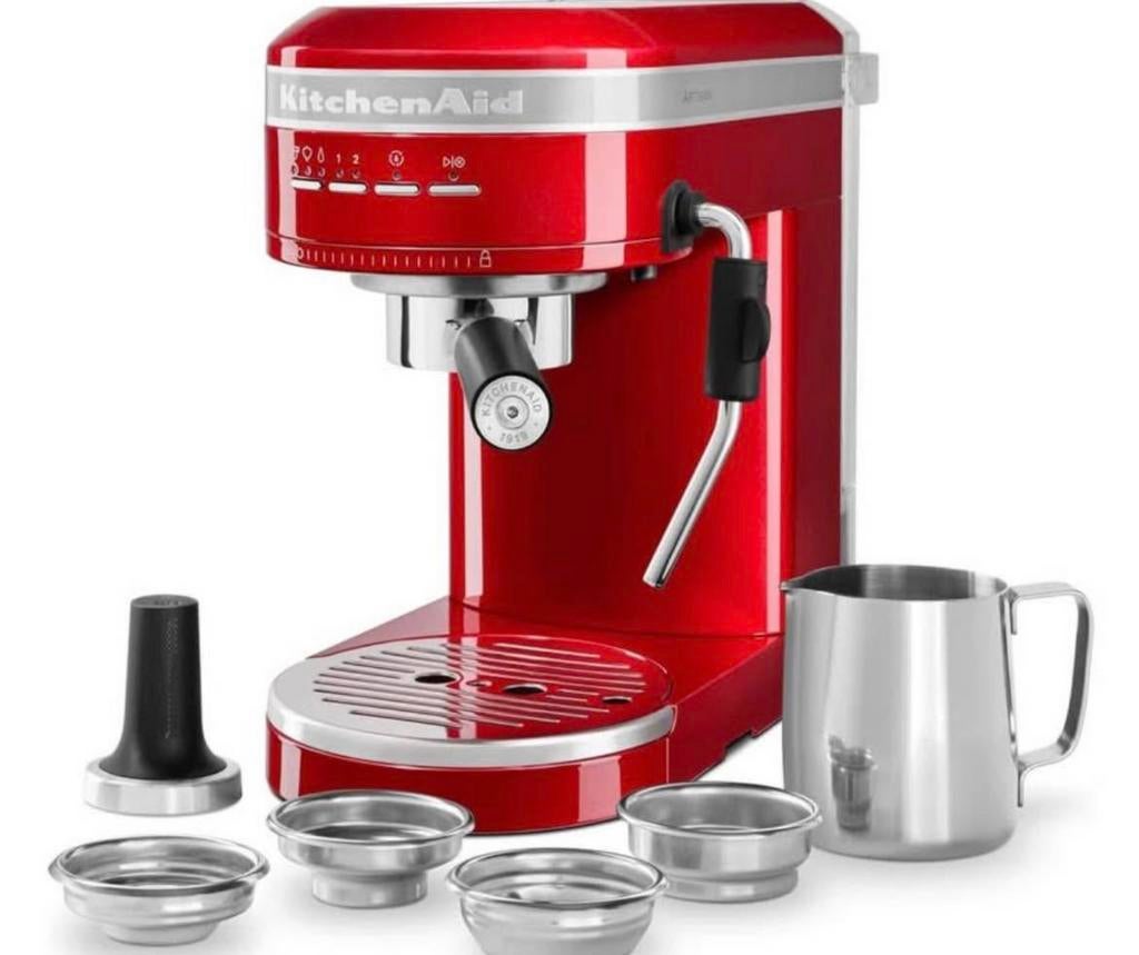 Machine à Expresso KitchenAid Artisan 5KES6503EER - Neuve, Electroménager, Cafetières, Machine à espresso, Réservoir d'eau amovible