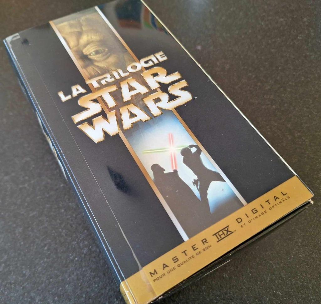 Coffret La Trilogie Star Wars 3 x VHS K7 Master Digital THX, Enlèvement ou Envoi, Coffret, Utilisé, Autres types
