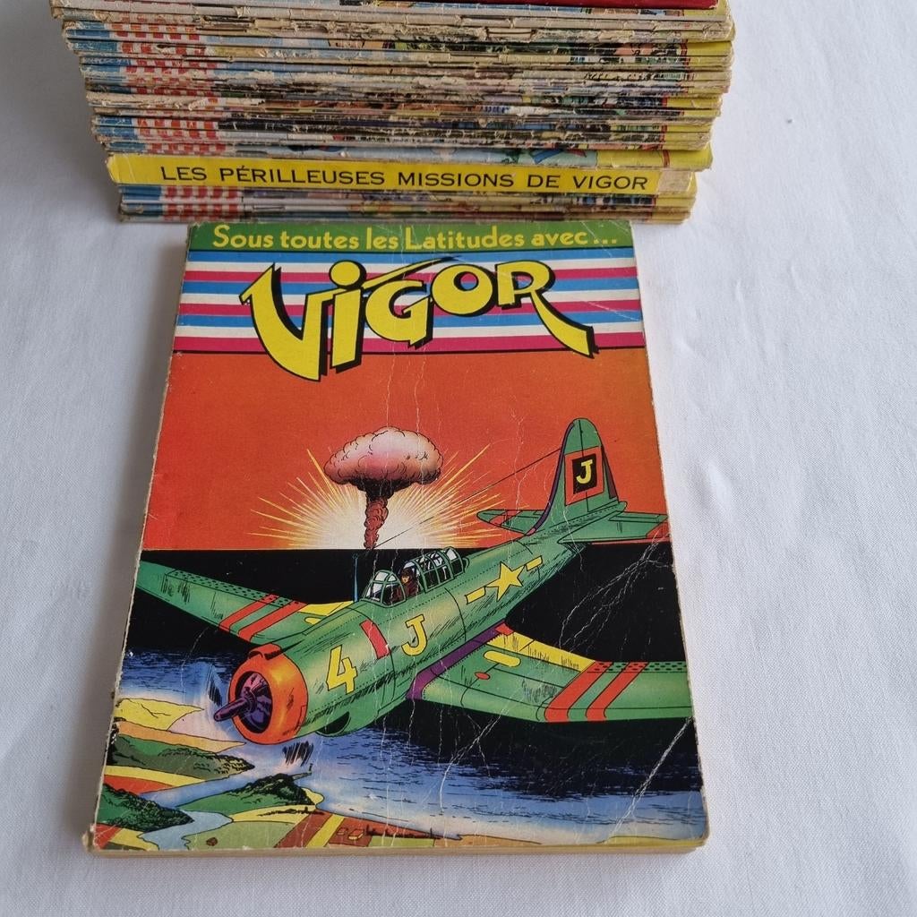 143 N° -  Revue VIGOR 1954-1962, Boeken, Stripverhalen, Gelezen, Complete serie of reeks, Ophalen