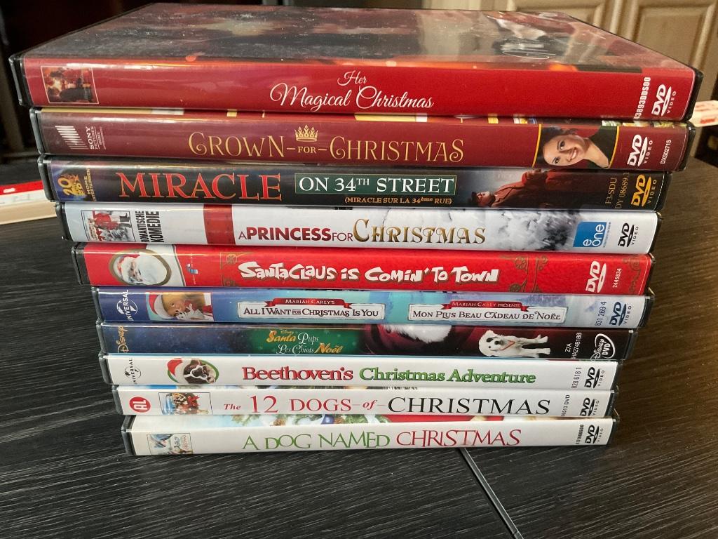 Groot pakket van 10 Kerstfilms dvd’s Kerstmis - verzameling, CD & DVD, DVD | Enfants & Jeunesse, Comme neuf, Enlèvement ou Envoi