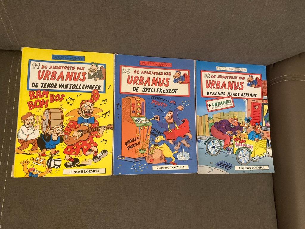 3 BD Les Aventures d'Urbanus en très bon état, Livres, BD, Plusieurs BD, Enlèvement ou Envoi, Utilisé, Linthout en Urbanus