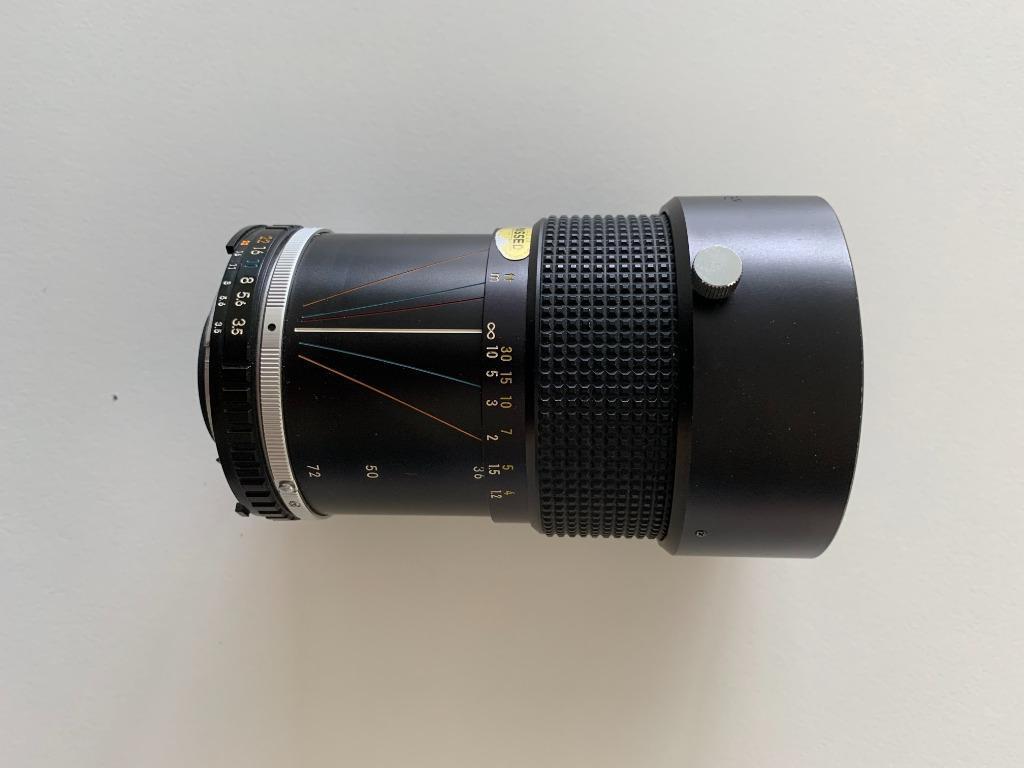NIKON zoomlens 36-72 E serie, Audio, Tv en Foto, Ophalen, Zo goed als nieuw, Spiegelreflex, Nikon