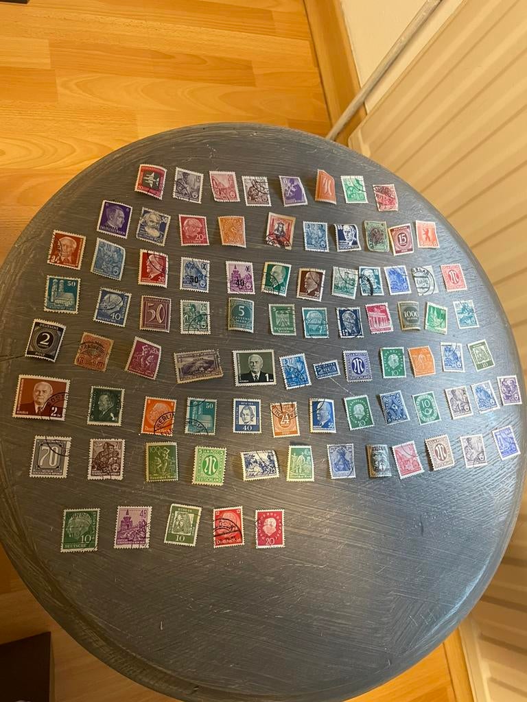 Timbres allemands, Enlèvement